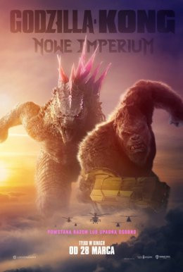 Świdnik Wydarzenie Film w kinie Godzilla i Kong: Nowe Imperium (2D/dubbing)