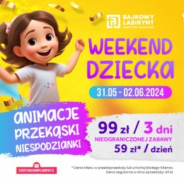 Lublin Wydarzenie Inne wydarzenie Weekend Dziecka - Lublin Karnet