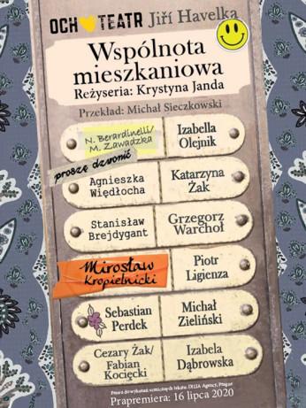 Lublin Wydarzenie Spektakl Wspólnota mieszkaniowa - Katarzyna i Cezary Żak w spektaklu Och-Teatru