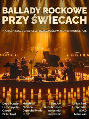 Lublin Wydarzenie Koncert Ballady Rockowe przy Świecach